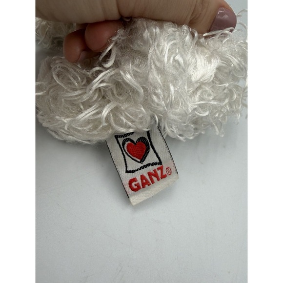 Webkinz Ganz 8" White Terrier Dog HM106 Plush Stuffed - NO CODE - Picture 5 of 10